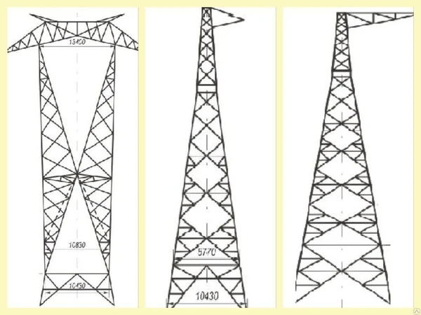 Фото Промежуточная опора ПС750-3+5