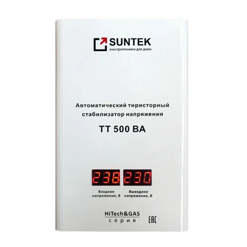 Фото Стабилизатор напряжения Suntek HiTech GAS 500 ВА