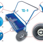 фото Тележка дозатор для топпингов ТД-5