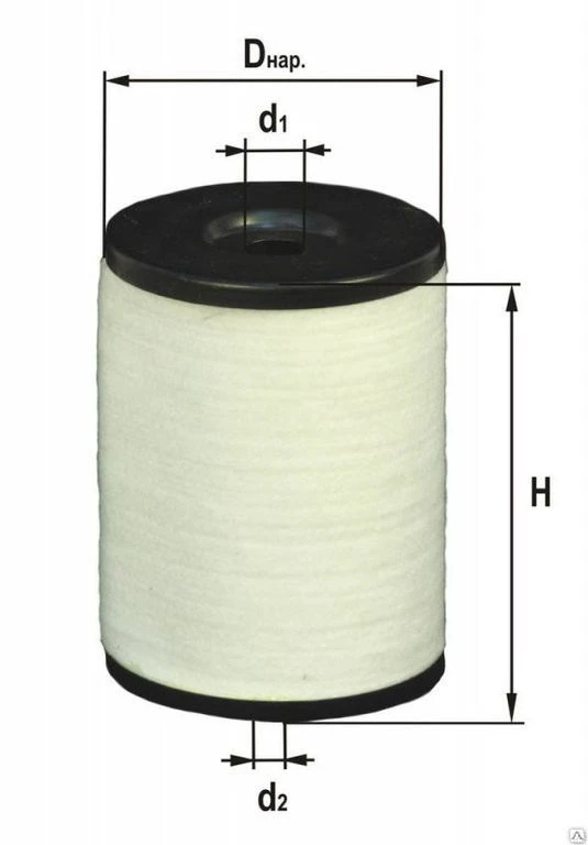 Фото Сменный элемент фильтров очистки топлива DIFA6318.С
