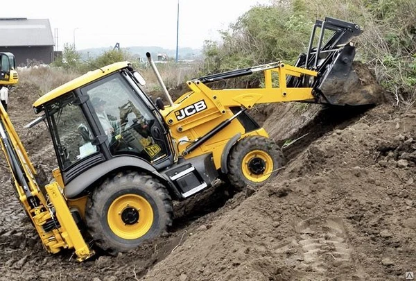 Фото Аренда экскаватора-погрузчика JCB