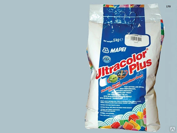 Фото Затирка Mapei UltraColor Plus 2 кг 170 крокус 550