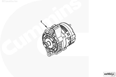 Фото Генератор 24V 70A Prestolite JFZ276W Cummins 6BTA 4988377