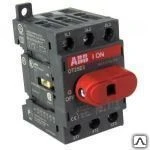 фото Рубильник ABB OT 25F3 до 25А 3х-п