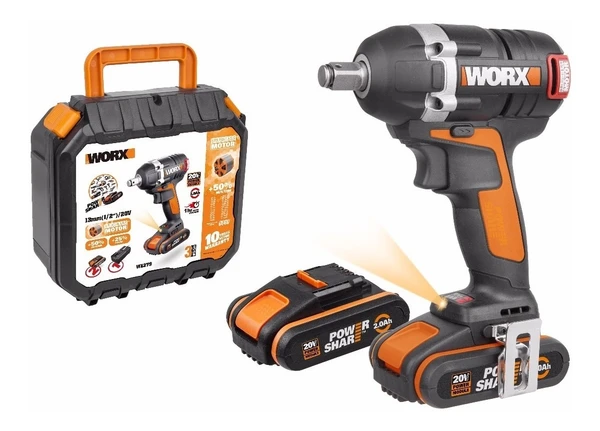 Фото Гайковерт аккумуляторный Worx BL WX279