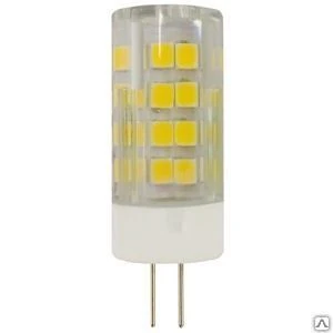 Фото Светодиодная лампа эра led smd jc-5w-220v-corn, ceramics-827-g4 б0027857