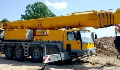 Фото Краны Liebherr 100 тонн в аренду