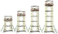 Фото Вышка-тура ПСРВ-21 - 12,3 м (9 секции + базовый блок)
