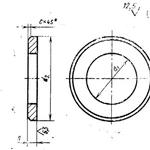 фото Шайбы для фланцевых соединений по ГОСТ 9065-75