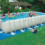 фото Каркасный бассейн Intex Rectangular Ultra Frame Pool 732х366х132см 
28362