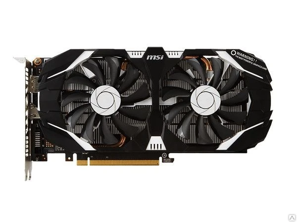 Фото Видеокарта GeForce GTX1060 3072Mb MSI GTX 1060 3GT OC, 1544/8008, 
192bit,