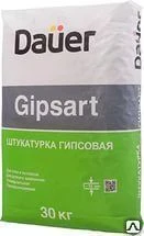 Фото Штукатурка гипсовая Dauer "Gipsart" (белая) 30 кг