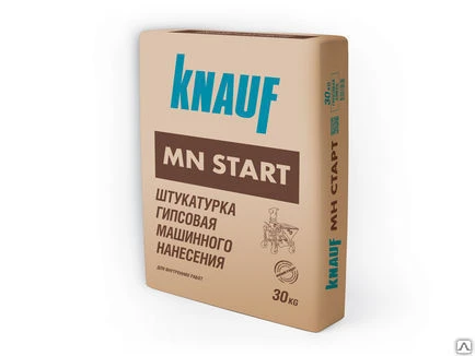 Фото Штукатурка гипсовая Knauf МН Start (30кг) / 40шт