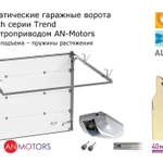 фото Автоматические гаражные ворота AluTech-Trend, 2500х2500, привод AN-Motors