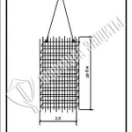 фото Схема «Арматурный каркас» (300х400 мм)