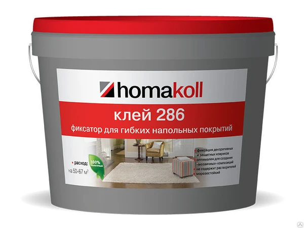 Фото Клей - фиксатор Homakoll 286