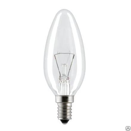 Фото Лампа свеча мат. 60w B35 Е27 Philips