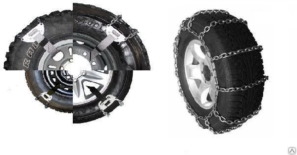 Фото Цепь противоскольжения 300/508,295/80 R22,5 (11.00-20) ЛЕСЕНКА