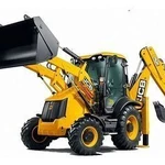 фото Аренда экскаватора-погрузчика и гидромолота JCB3 CX