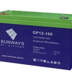 фото Аккумуляторная батарея SUNWAYS GP 12-100