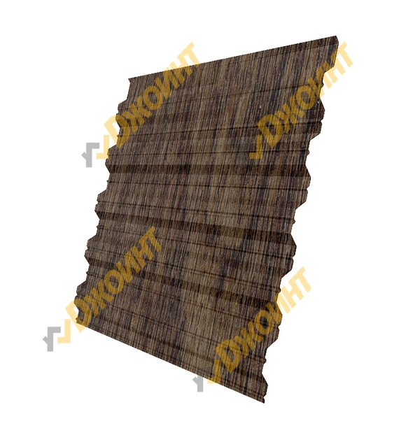 Фото Профнастил НС-35 0,5 Printech Real Print Cacao Wood (Какао дерево)