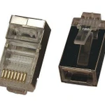 Фото №2 Джек комп. RJ45 8P-8C кат.5е (с экраном) (уп.100шт) REXANT 05-1023