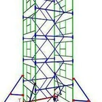 фото Вышка-тура МЕГА-3 Н=18,4 (14 секций)