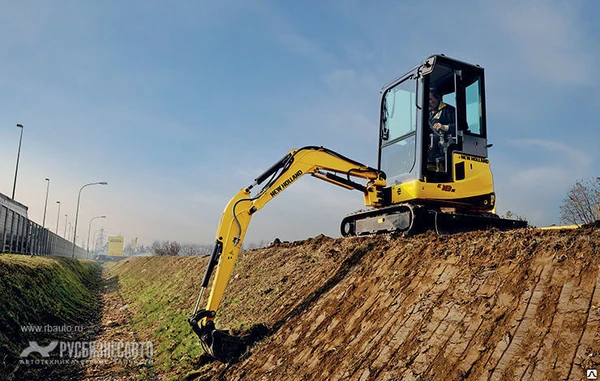 Фото Мини-экскаваторы New Holland E18B