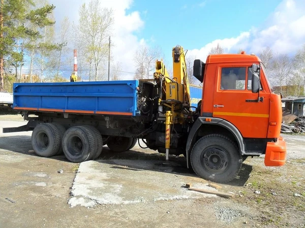 Фото КАМАЗ 53215 (бокосвал) с КМУ XCMG SQ3.2ZK2.