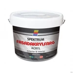 фото Краска фасадная "Spektrum FASADACRYLFARG", база HVIT, 9л