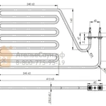 Фото №6 ТЭН Harvia ZSS-120 (2000 W, для печей Senator, Club, Elegance)