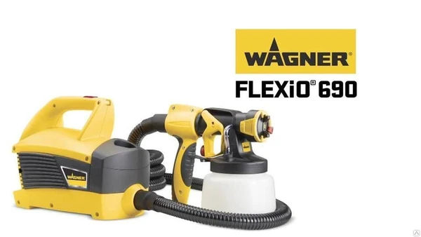 Фото Wagner W 690 Flexio краскопульт электрический 220В