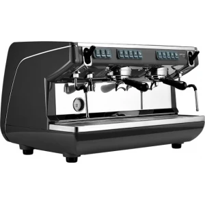 Фото Кофемашина рожковая автоматическая Nuova Simonelli Appia LIFE 2gr V 220V black+high groups+economizer+Easy Cream