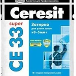 фото Замазка д/швов серая Ceresit HEN., CE 33 szara, 2кг, шт