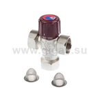 фото Клапан 3/4' термосмесительный 4-позиционный 42-60'C AQUAMIX AM 62