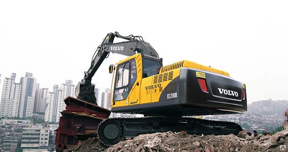 Фото Аренда гусеничного экскаватора Volvo EC210B Prime