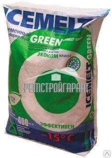 Фото Противогололедный реагент АЙСМЕЛТ GREEN 25 кг.