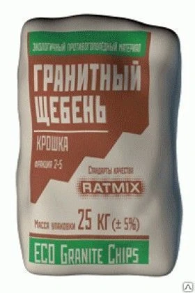 Фото Гранитная крошка Ratmix Eco Granite Chips 25кг