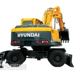 фото Экскаватор колесный HYUNDAI R180W-9S