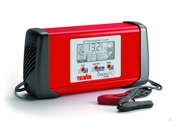 Фото Зарядное устройство Telwin DOCTOR CHARGE 50 230V 6V12V24V