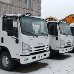 фото Автобетоносмеситель на шасси ISUZU 4х2 с бочкой 3 м3