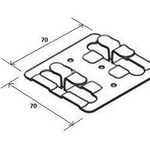 фото Подсистема - Кляммер рядовой 70х70х10 (8мм) S-1.2мм