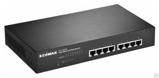 Фото Edimax Коммутаторы POE Edimax ES-1008P