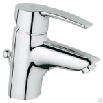 фото Grohe Eurostyle 2337410E Смеситель для раковины со сливным гарнитуром Grohe