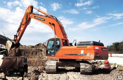 Фото Экскаватор гусеничный Doosan DX340LCA