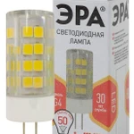 фото Лампа светодиодная JC-5w-220V-corn ceramics-827-G4 400лм ЭРА Б0027857