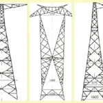 фото Промежуточная металлическая опора П220-3Т+5