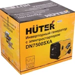 Фото №9 Генератор инверторный 64/10/10 Huter DN7500SXA, 5.5/6.5 кВт, бак 9 л, электростартер