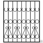 фото Кованая решетка оконная Р-33