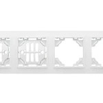 Фото №2 Рамка 4-м Минск горизонтальная бел. Basic EKF ERM-G-304-10